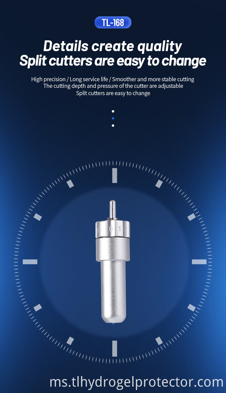 Tl 168 Plus Screen Protector Cutting Machine